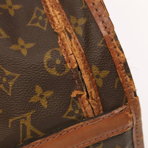 LOUIS VUITTON Monogram Sac Chassour 45 Boston Bag Vintage M41922 LV Auth am7259 - Picture 14 of 16